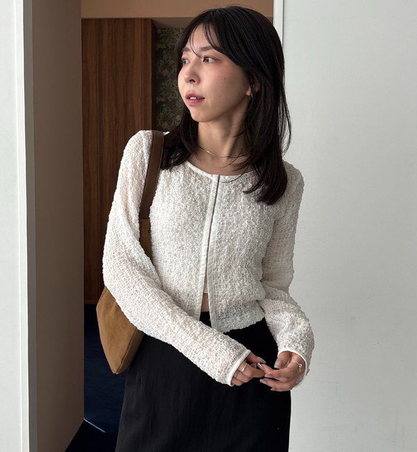  「【mana企画】シャーリングホックブラウス」|シャツ・ブラウス|