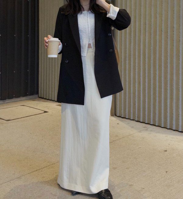  「【mana企画】ドロストマキシスカート」|スカート|