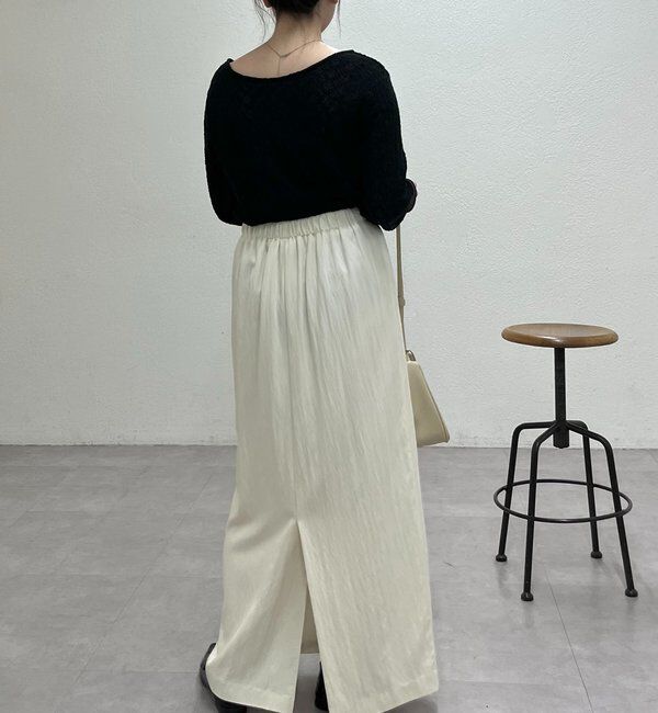  「【mana企画】ドロストマキシスカート」|スカート|