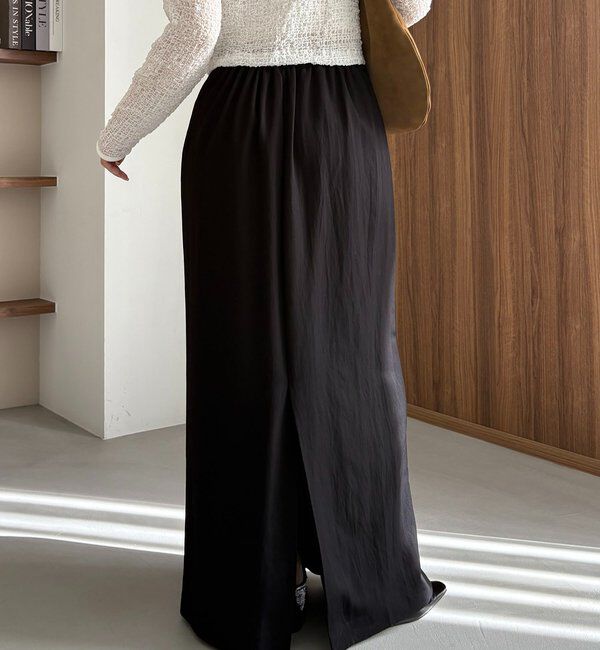  「【mana企画】ドロストマキシスカート」|スカート|