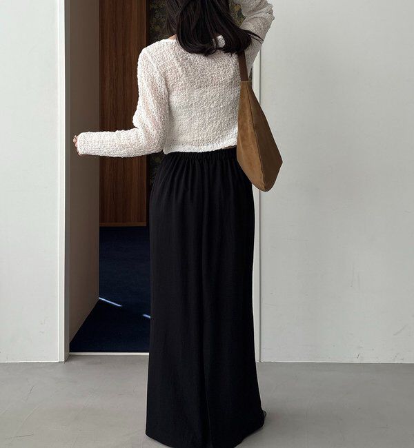  「【mana企画】ドロストマキシスカート」|スカート|