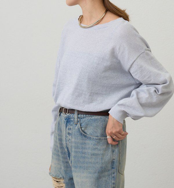  「シアーワイドニット」|ニット・セーター|