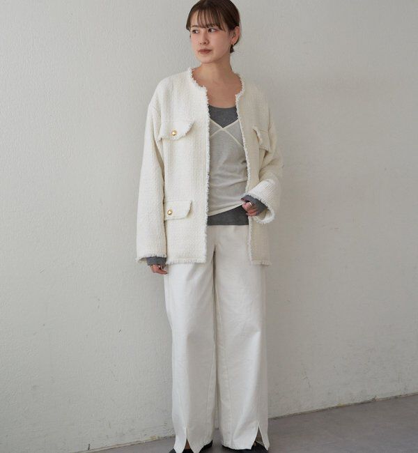  「【インフルエンサー＠akane_nagataコラボ】ツイードジャケット」|その他|