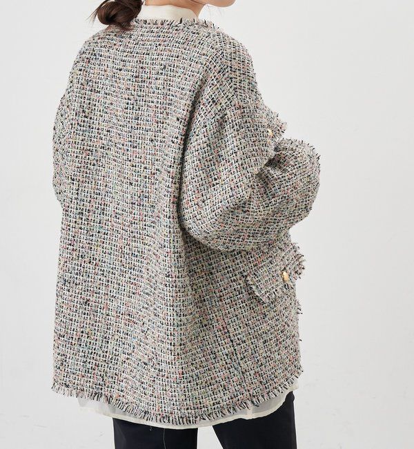  「【インフルエンサー＠akane_nagataコラボ】ツイードジャケット」|その他|