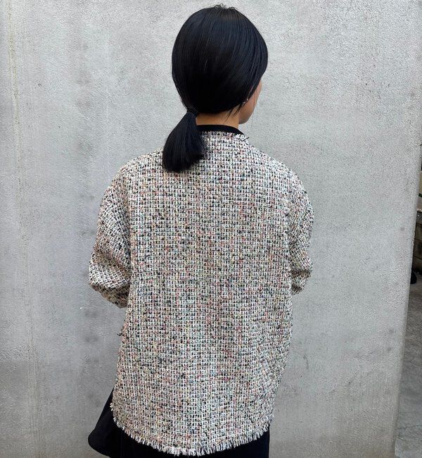  「【インフルエンサー＠akane_nagataコラボ】ツイードジャケット」|その他|