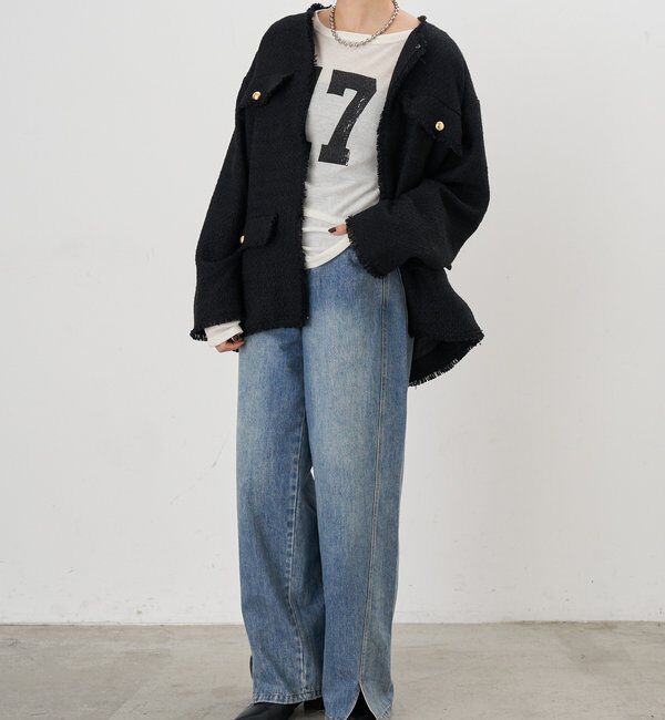  「【インフルエンサー＠akane_nagataコラボ】ツイードジャケット」|その他|