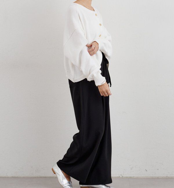  「ウエストデザインパンツ」|チノ|