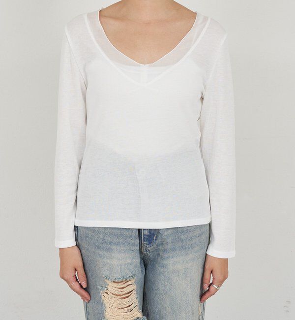  「【26SS予約】シアードッキングロンTEE」|Tシャツ・カットソー|