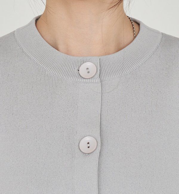  「【26SS予約】ソフトニットカーディガン」|カーディガン|