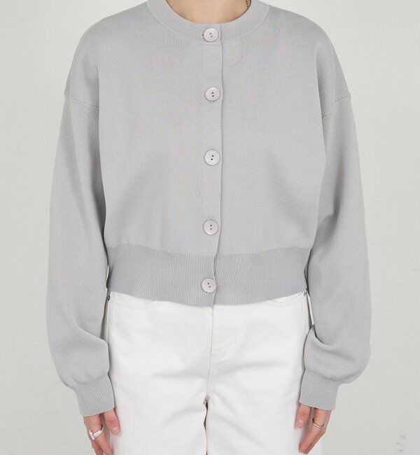  「【26SS予約】ソフトニットカーディガン」|カーディガン|