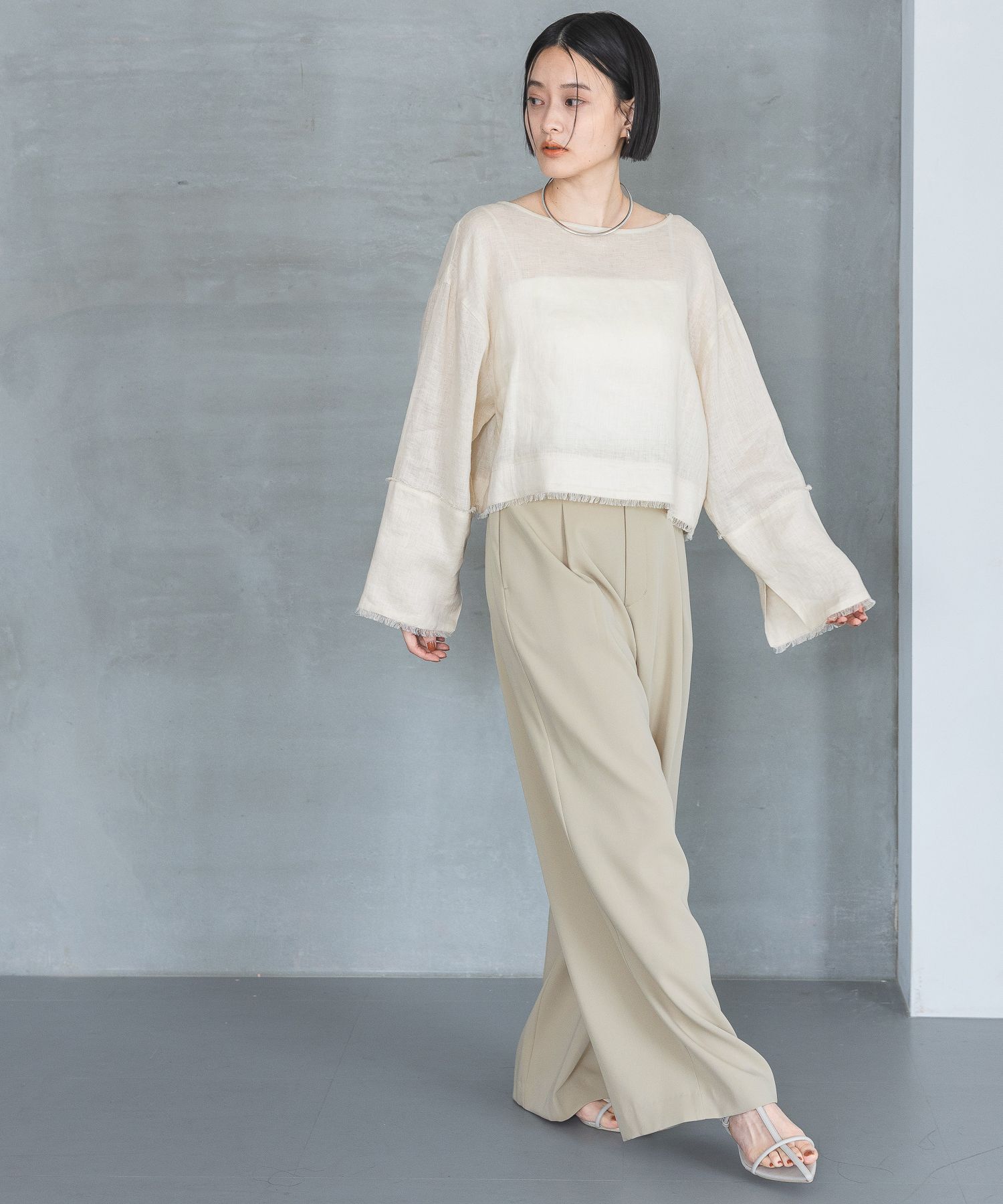 A part by 「ルランゼフィールリネンプルオーバー」|シャツ・ブラウス|