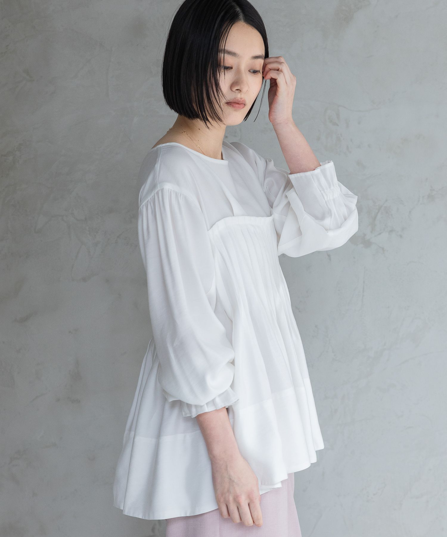 A part by 「メニータックブラウス」|シャツ・ブラウス|