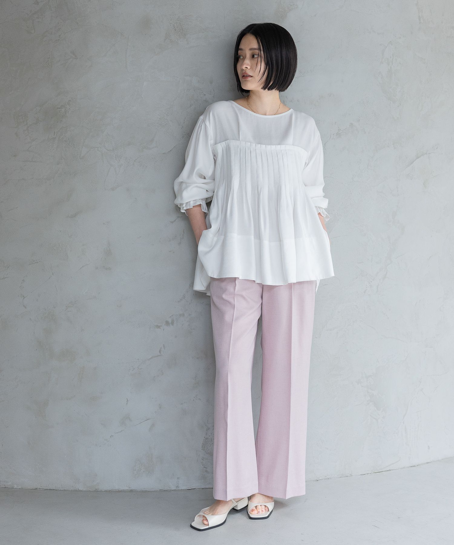 A part by 「メニータックブラウス」|シャツ・ブラウス|