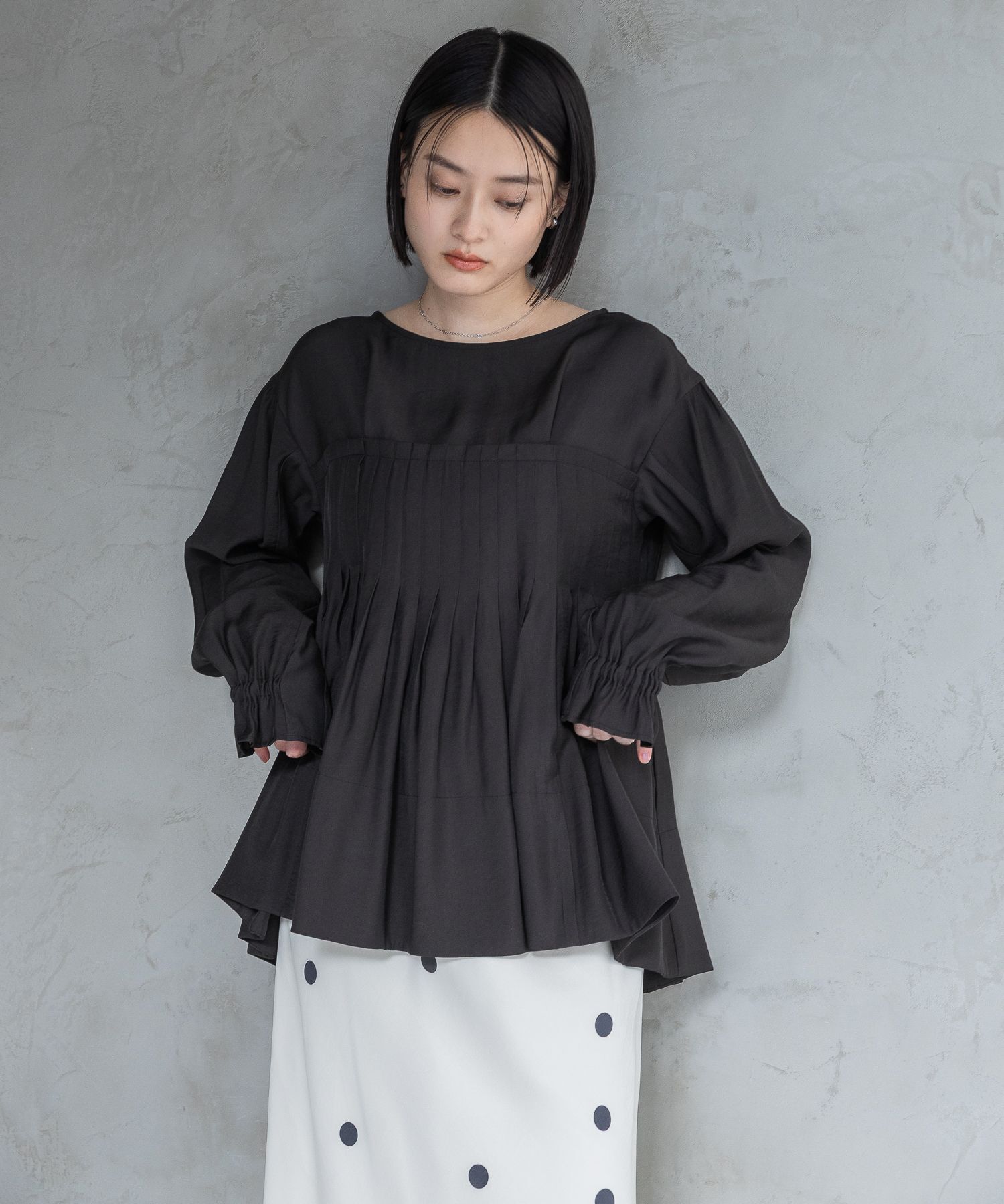 A part by 「メニータックブラウス」|シャツ・ブラウス|