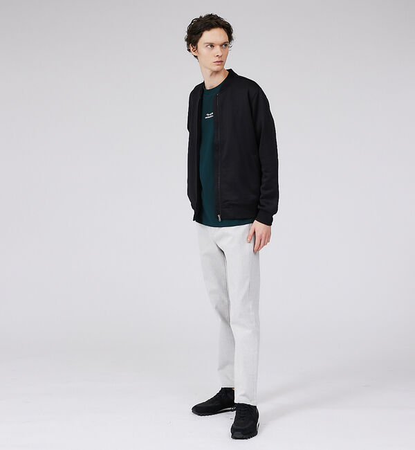 ABAHOUSE「エレガント スウェット ブルゾン」|ブルゾン・スタジャン|