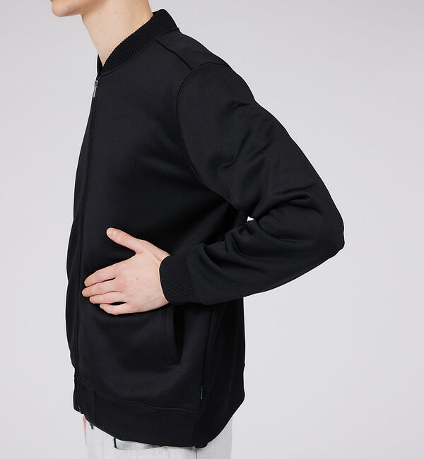 ABAHOUSE「エレガント スウェット ブルゾン」|ブルゾン・スタジャン|