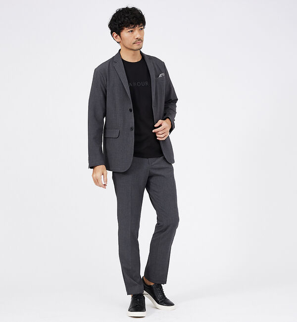 ABAHOUSE「【セットアップ対応】シルキータッチ ウォッシャブル  スラックス」|スラックス|