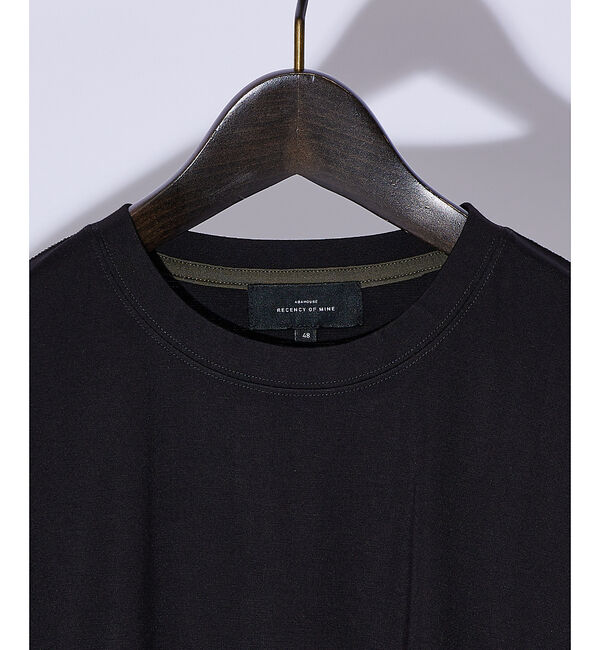 ABAHOUSE「【定番】ドレスポンチ クルーネック 半袖Tシャツ / ストレッチ 冷涼感」|Tシャツ・カットソー|