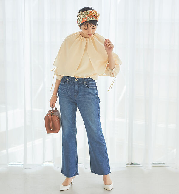 Rouge vif「大衿ブラウス」|シャツ・ブラウス|