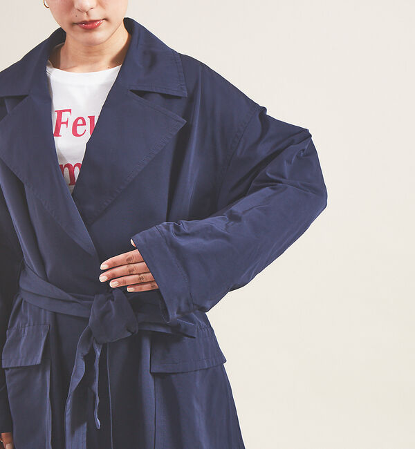 Rouge vif「メモリーグログラントレンチコート」|トレンチコート|