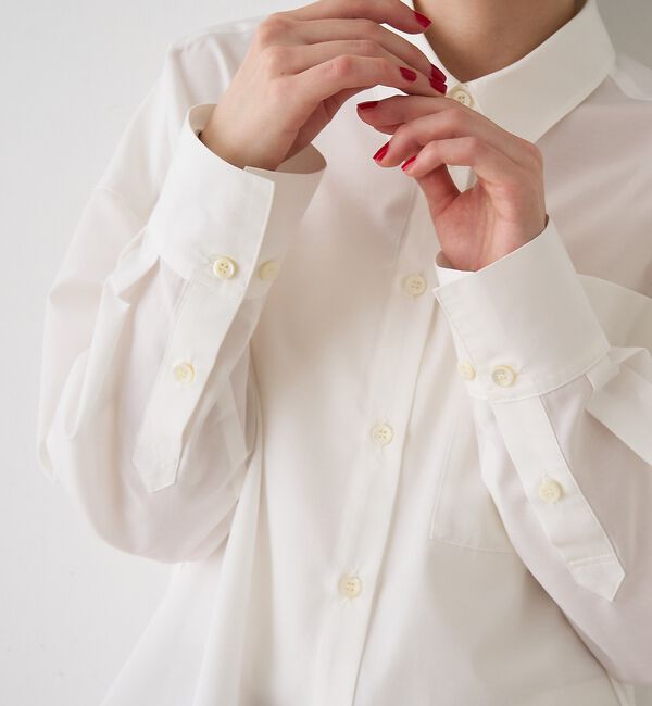 Rouge vif「バックラウンドデザインシャツ」|シャツ・ブラウス|