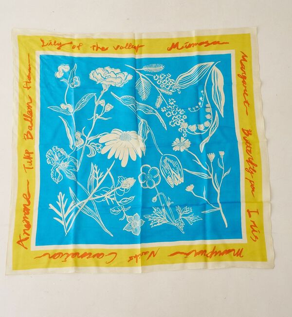 Rouge vif「【manipuri/マニプリ】フローラ コットンシルクストール 120&times;120」|マフラー|