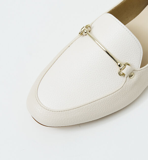 AU BANNISTER「【WEB限定/晴雨兼用】スクエアビットバブーシュローファー」|ローファー|