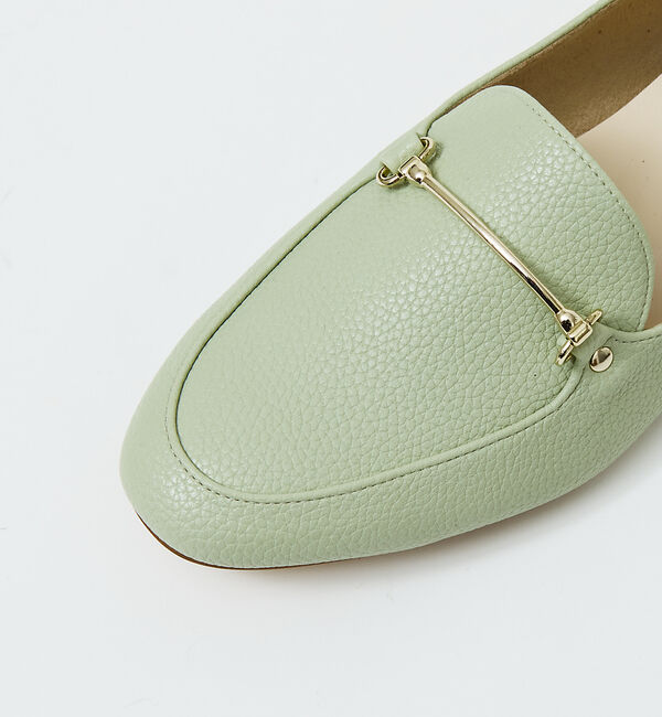 AU BANNISTER「【WEB限定/晴雨兼用】スクエアビットバブーシュローファー」|ローファー|