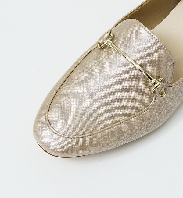 AU BANNISTER「【WEB限定/晴雨兼用】スクエアビットバブーシュローファー」|ローファー|