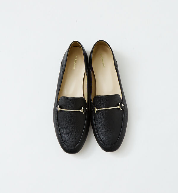 AU BANNISTER「【WEB限定/晴雨兼用】スクエアビットバブーシュローファー」|ローファー|