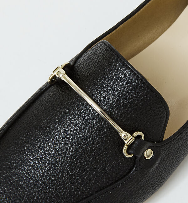 AU BANNISTER「【WEB限定/晴雨兼用】スクエアビットバブーシュローファー」|ローファー|