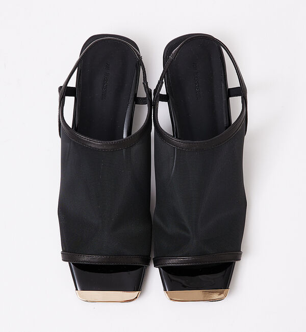 AU BANNISTER「メタルトゥ メッシュサンダル」|サンダル|