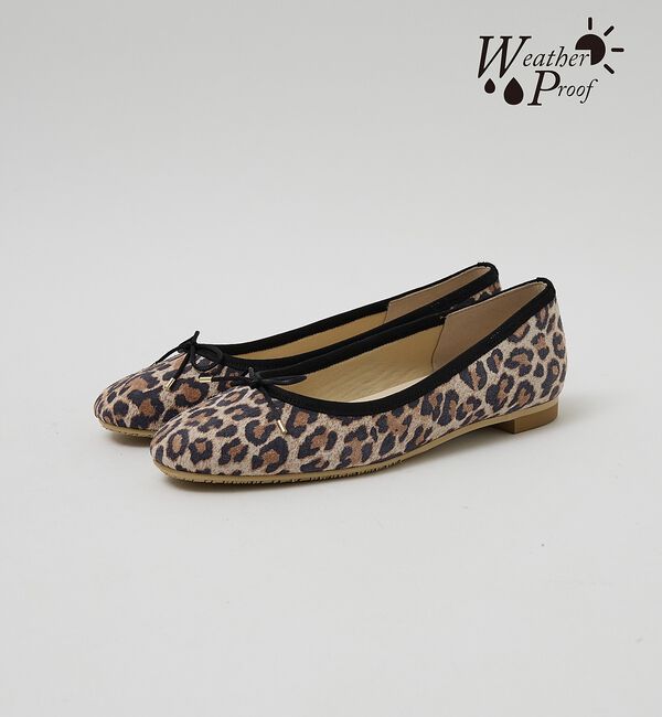 AU BANNISTER「撥水レザーバレエシューズ【予約】」|バレエシューズ|