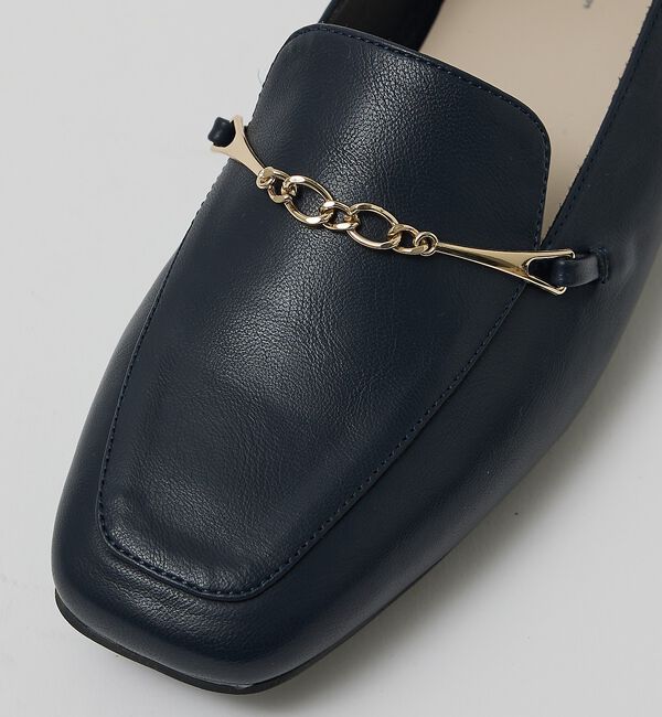 AU BANNISTER「【販売店舗限定】バブーシュビットモカスクエアトゥローファー【予約】」|ローファー|