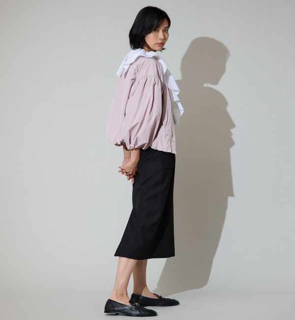 TIARA「マルチウェイフリルカラーブラウス」|シャツ・ブラウス|