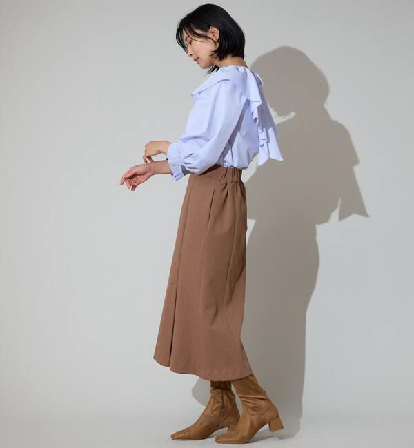 TIARA「マルチウェイフリルカラーブラウス」|シャツ・ブラウス|