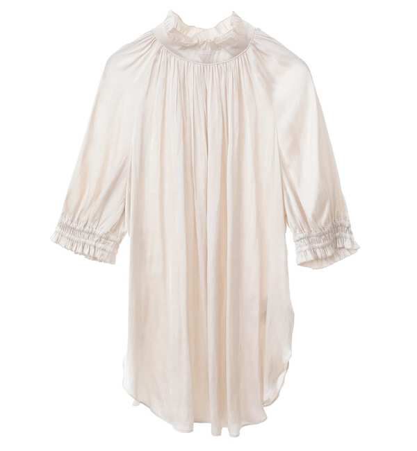 TIARA「《定番》2wayフリルショートスリーブブラウス」|シャツ・ブラウス|