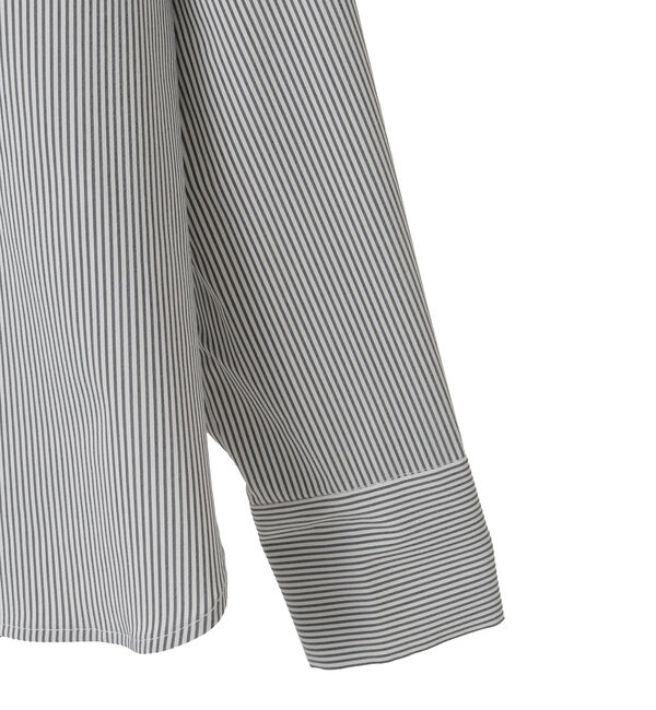 TIARA「バイカラーリボンシャツブラウス」|シャツ・ブラウス|