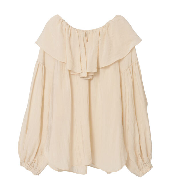 TIARA「フリルカラー2WAYブラウス」|シャツ・ブラウス|