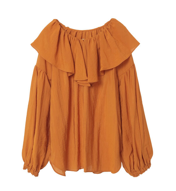 TIARA「フリルカラー2WAYブラウス」|シャツ・ブラウス|