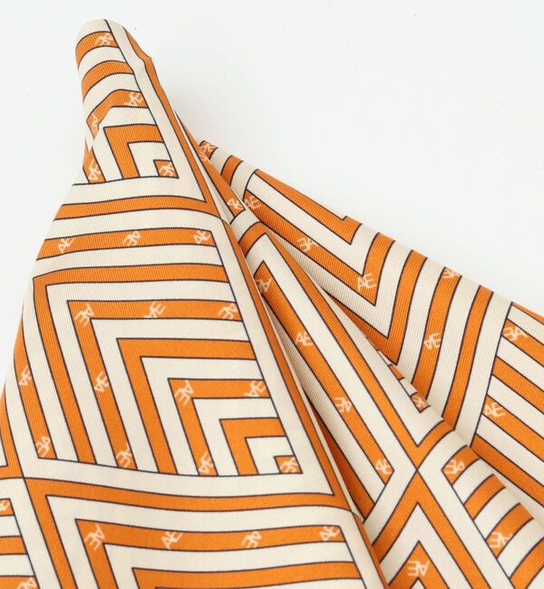 A_「【AENEIS（エネス）】OPTICALシルクスカーフ90」|ストール|