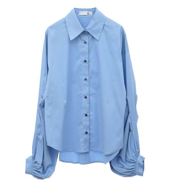 A_「【A_/エース】ボリュームスリーブシャツ」|シャツ・ブラウス|