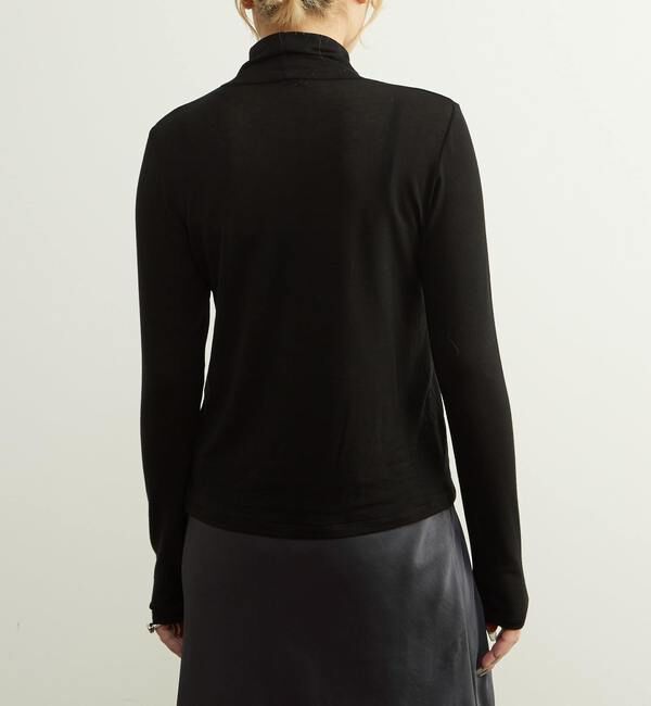 SOFFITTO「カシミヤシルク混シアータートルインナー」|Tシャツ・カットソー|