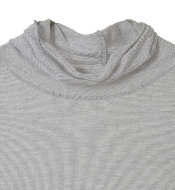 SOFFITTO「カシミヤシルク混シアータートルインナー」|Tシャツ・カットソー|