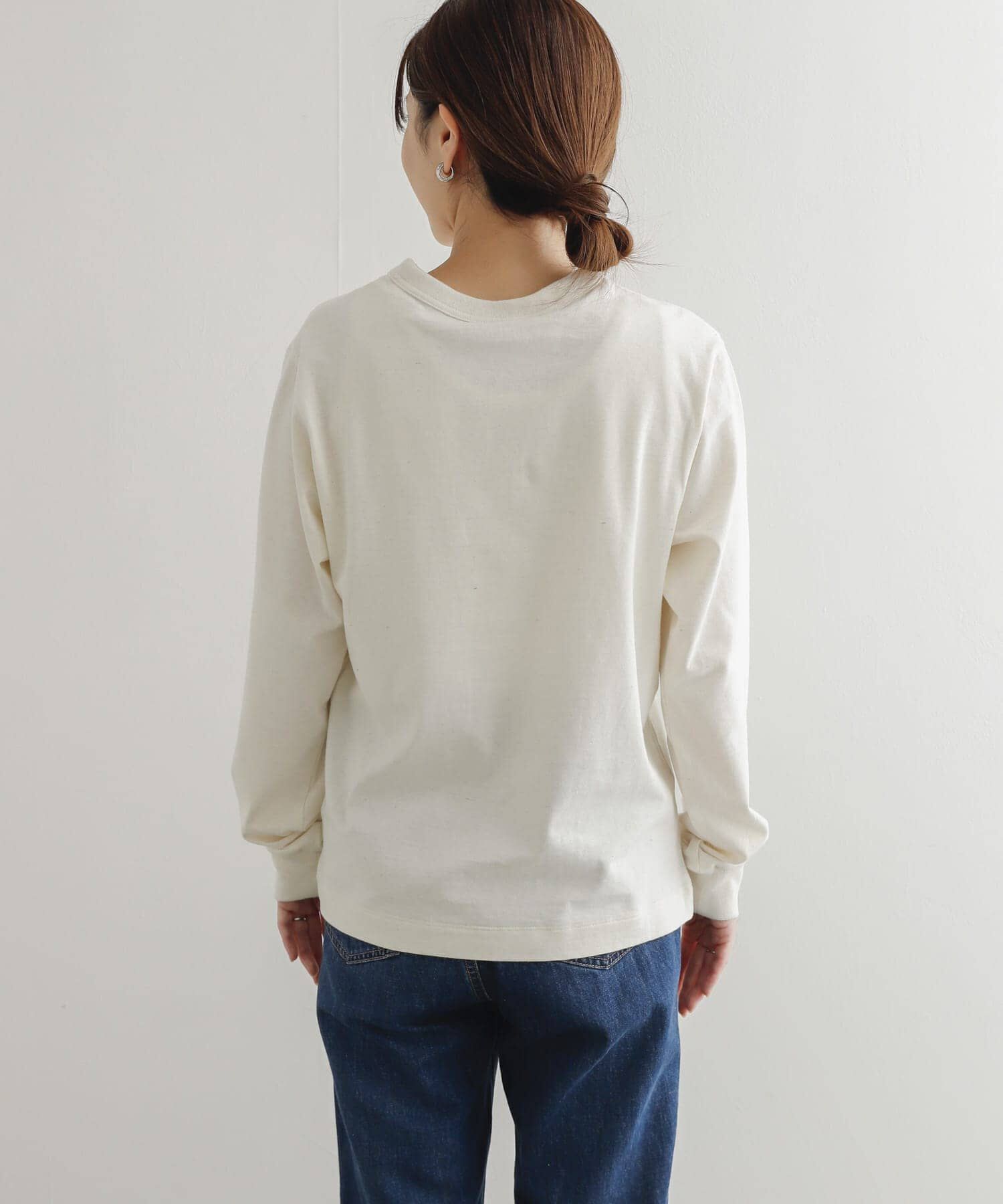 URBAN RESEARCH DOORS「『ﾕﾆｾｯｸｽ』『6ｻｲｽﾞ展開』commpost ﾘｻｲｸﾙｺｯﾄﾝﾛﾝｸﾞｽ」|Tシャツ・カットソー|