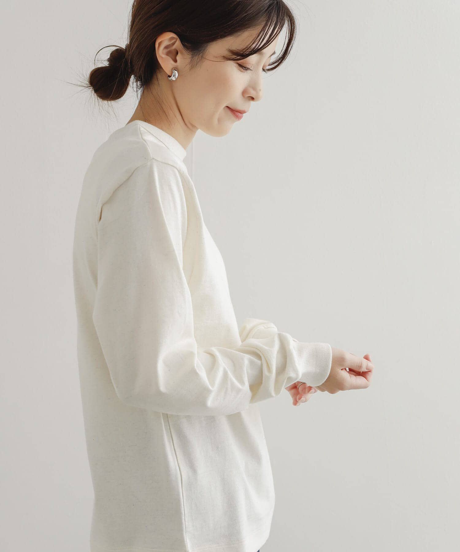 URBAN RESEARCH DOORS「『ﾕﾆｾｯｸｽ』『6ｻｲｽﾞ展開』commpost ﾘｻｲｸﾙｺｯﾄﾝﾛﾝｸﾞｽ」|Tシャツ・カットソー|