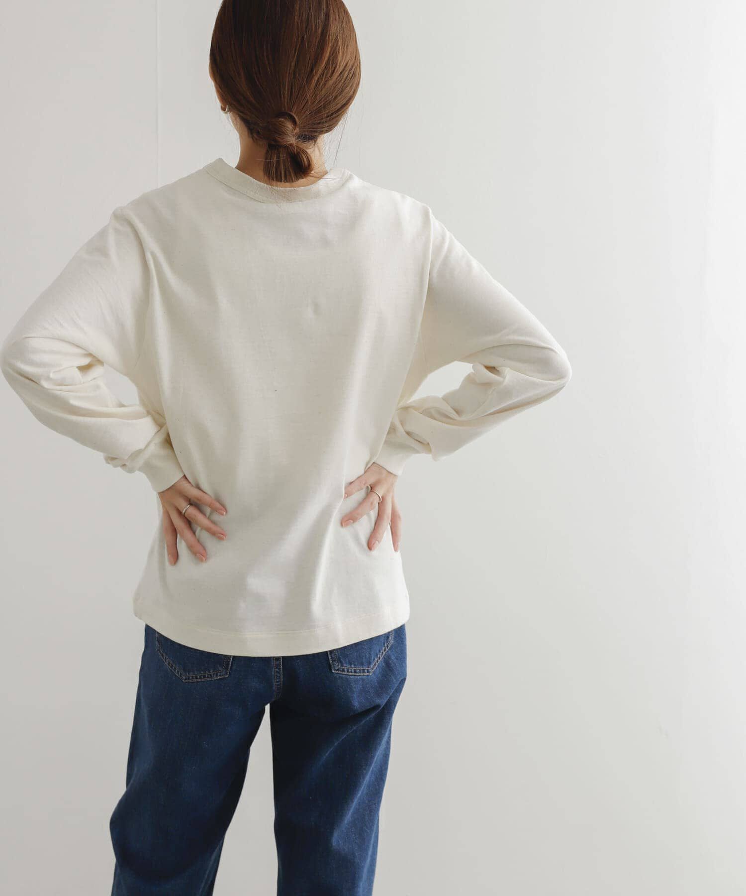 URBAN RESEARCH DOORS「『ﾕﾆｾｯｸｽ』『6ｻｲｽﾞ展開』commpost ﾘｻｲｸﾙｺｯﾄﾝﾛﾝｸﾞｽ」|Tシャツ・カットソー|