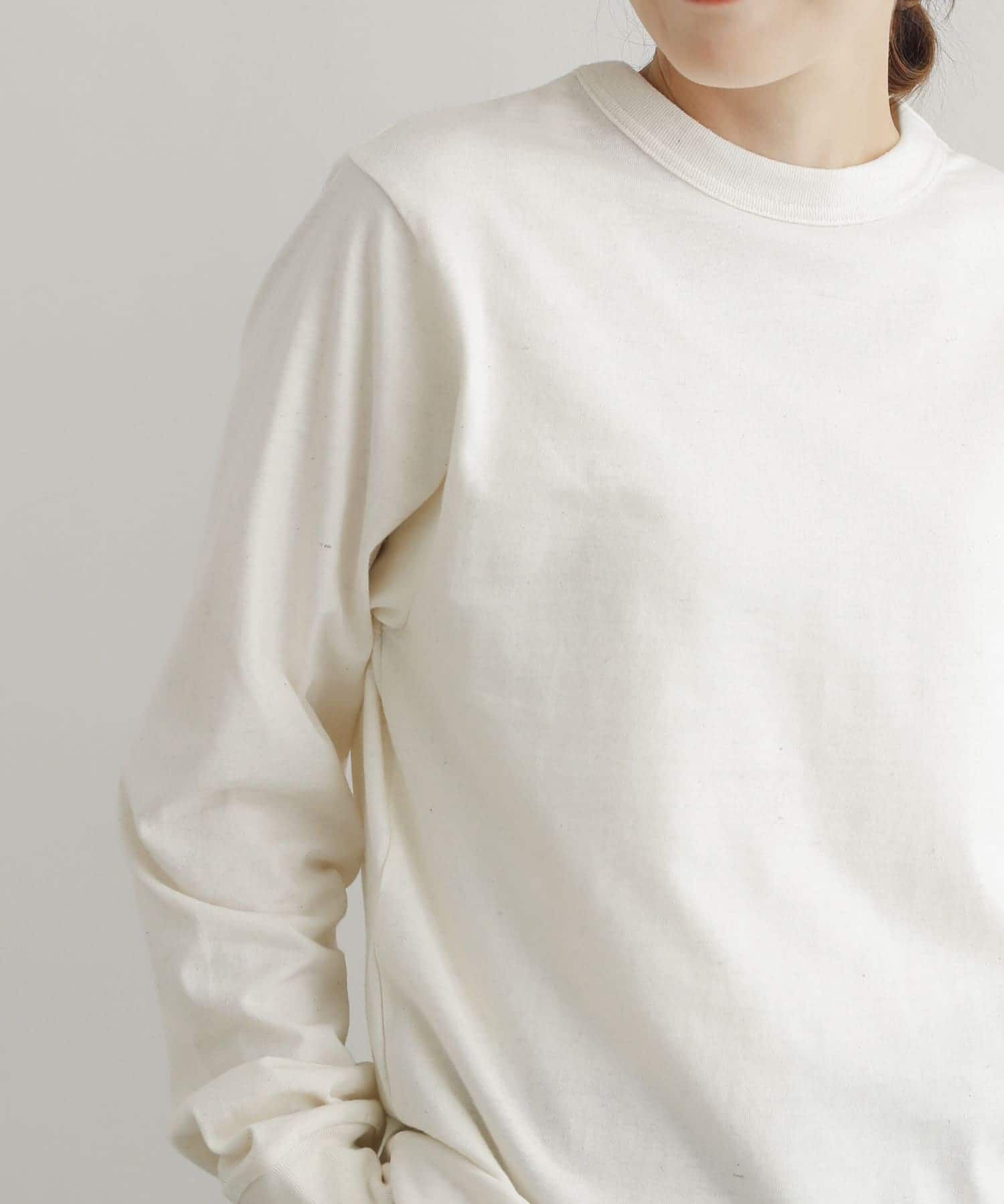 URBAN RESEARCH DOORS「『ﾕﾆｾｯｸｽ』『6ｻｲｽﾞ展開』commpost ﾘｻｲｸﾙｺｯﾄﾝﾛﾝｸﾞｽ」|Tシャツ・カットソー|