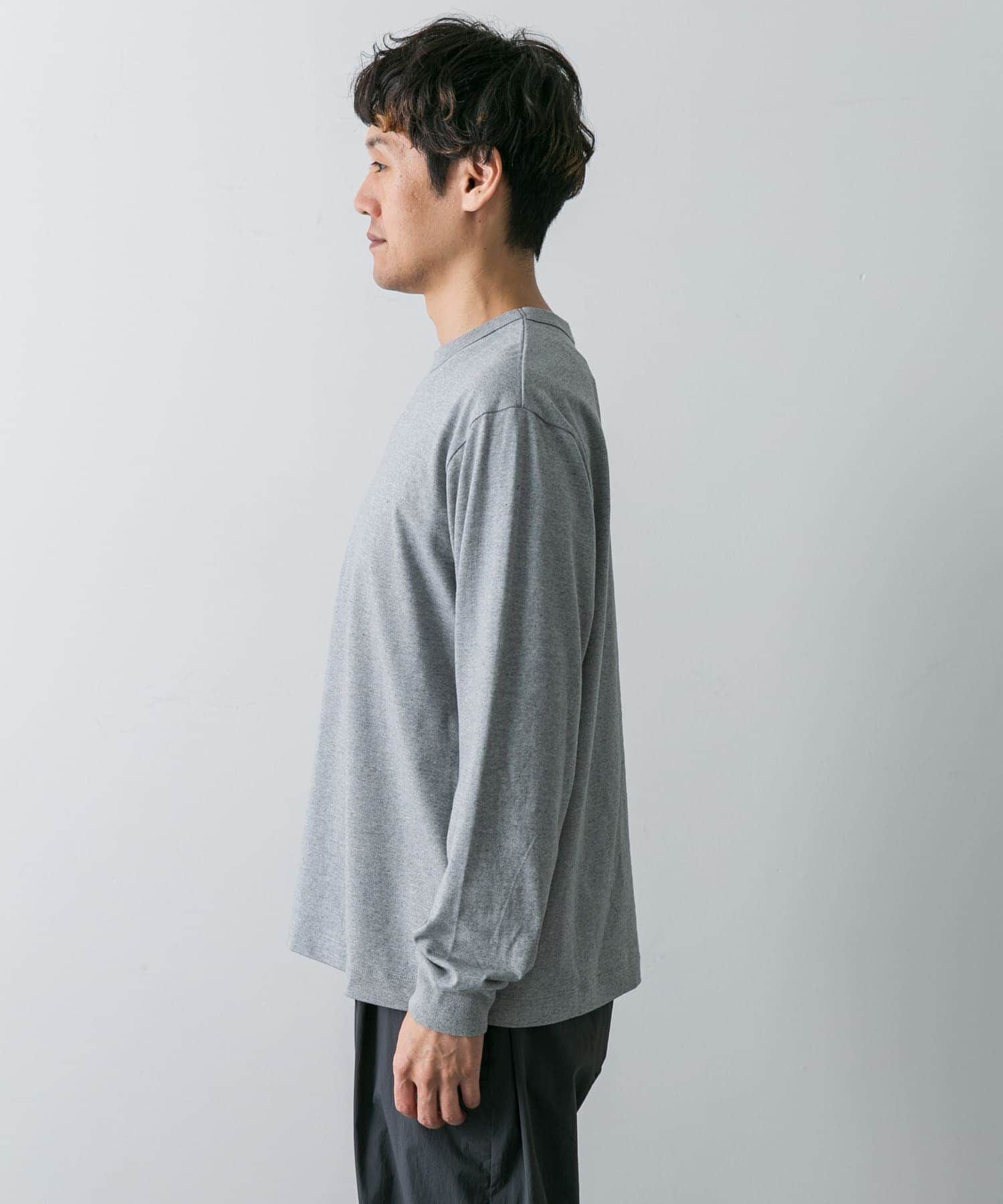 URBAN RESEARCH DOORS「『ﾕﾆｾｯｸｽ』『6ｻｲｽﾞ展開』commpost ﾘｻｲｸﾙｺｯﾄﾝﾛﾝｸﾞｽ」|Tシャツ・カットソー|