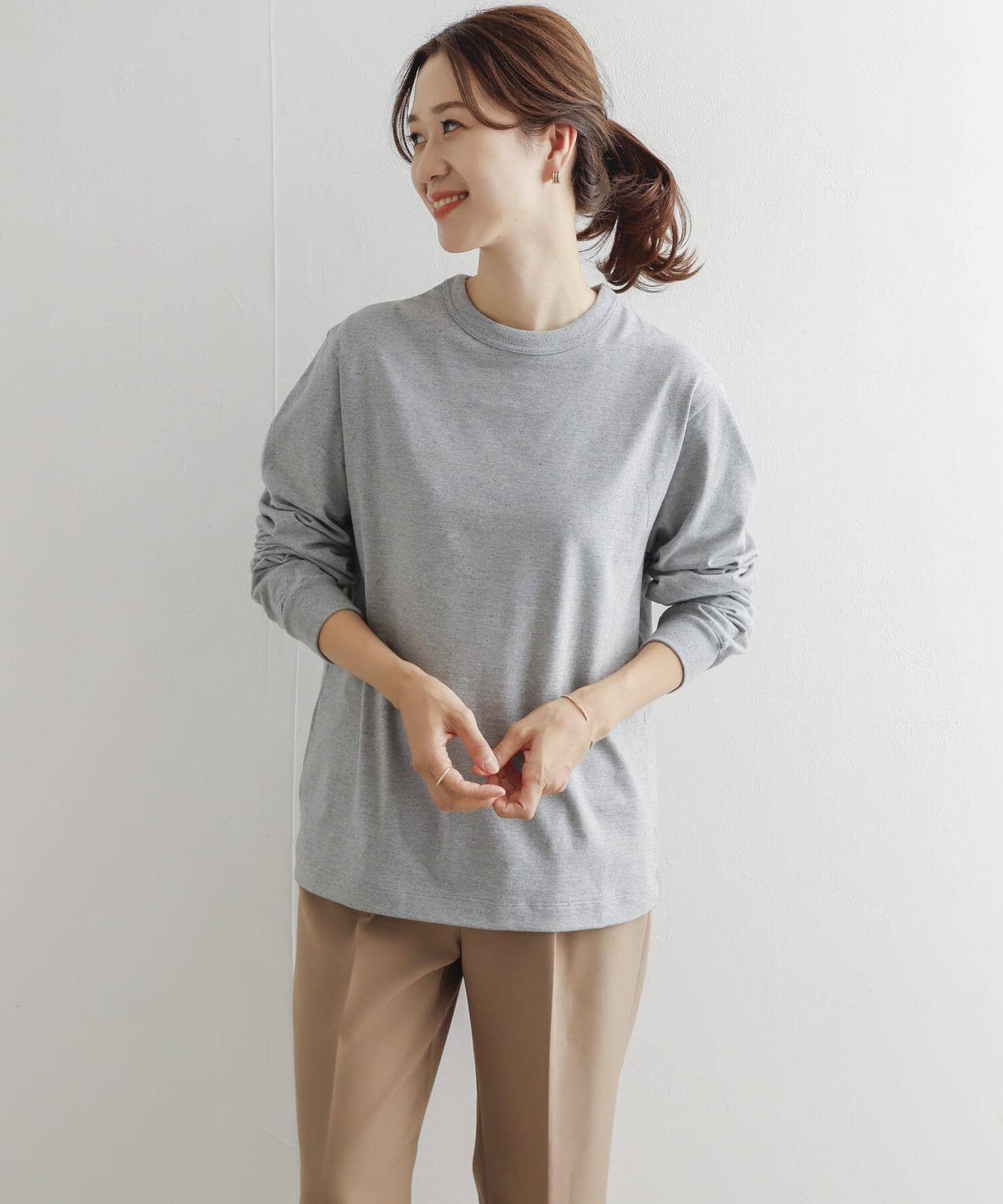 URBAN RESEARCH DOORS「『ﾕﾆｾｯｸｽ』『6ｻｲｽﾞ展開』commpost ﾘｻｲｸﾙｺｯﾄﾝﾛﾝｸﾞｽ」|Tシャツ・カットソー|